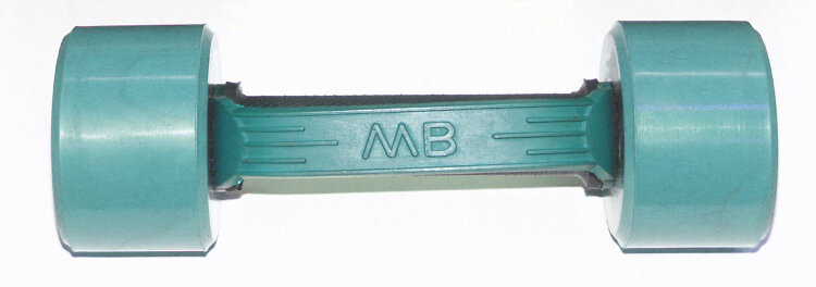 MB-Fit-2,5 Гантель обрезиненная с обрезиненной ручкой 2.5 кг