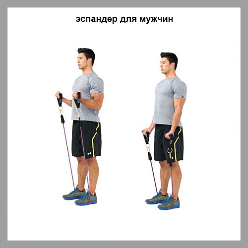 упражнения с эспандером для мужчин