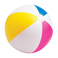Надувной мяч разноцветный, 61 см