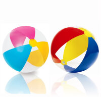 Мяч надувной разноцветный, 2 вида