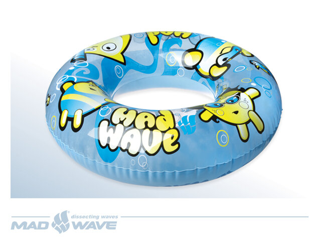 Круг надувной детский Mad Wave Children Swim Ring Mad Bubble 60 см M1500 10 0 00W